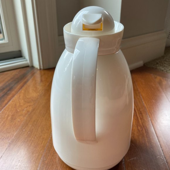 White Thermos Thermal Carafe - glass lined - Picture 4 of 7